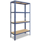 thumbnail of shelfplaza HOME 180x70x50 cm Schwerlastregal in blau mit 4 Böden und 175 kg Traglast pro Boden