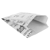 thumbnail of Garcia de Pou 500 Unità - Sachetti Per Burguer 'Parole' 35+20 G/M2 14+7X22 Cm Argento Pergamena + Alluminio