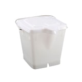 thumbnail of GILAC Seau carré HACCP + couvercle étanche - 12 L - Blanc G615712