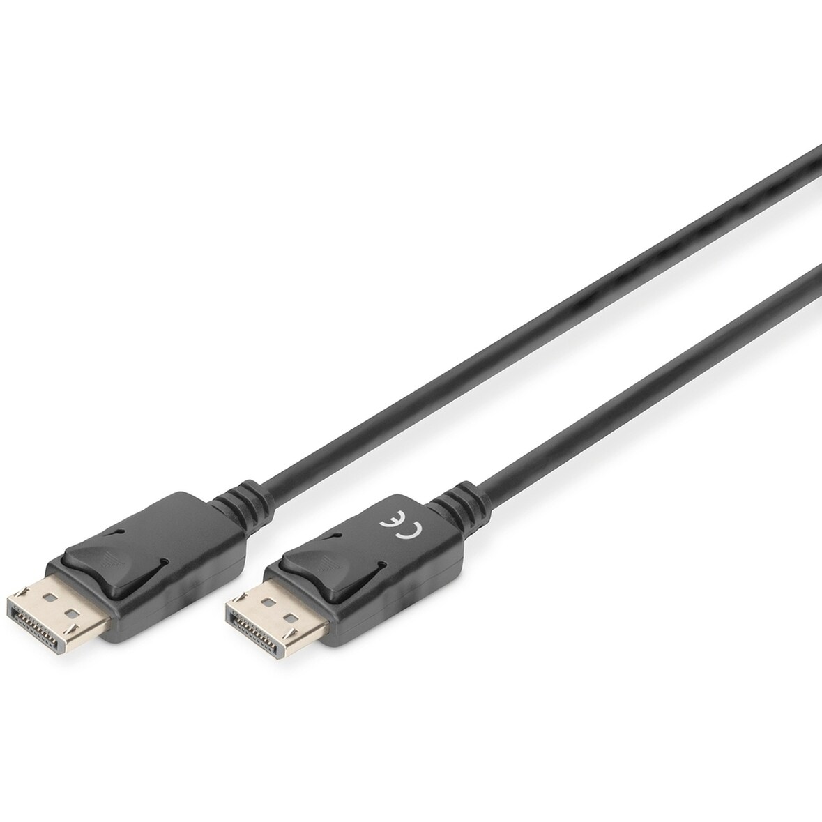 DIGITUS DisplayPort Kabel DP  2.0m DP 1.2 Ultra HD 4K sw.