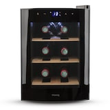 thumbnail of H.Koenig Cantina per vini 6 bottiglie AGE6, 17 L, professionale in acciaio inox, refrigerante, termoelettrica, regolabile da 8°C a 18°C