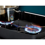 thumbnail of Enders Camping Gasgrill EXPLORER NEXT, Grillen, Kochen , Backen, 2 Brenner Edelstahl, kleiner Balkon-Picknick-Camping-Grill,  Aluguss-Grillwanne #2103