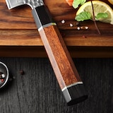 thumbnail of XinZuo - Damascus Santokumes - PM8 Zhen series