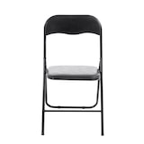 thumbnail of Silla plegable Felix Negro/negro