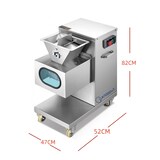 thumbnail of Cortadora de Carne en Tiras o Dados Separación de corte 4mm