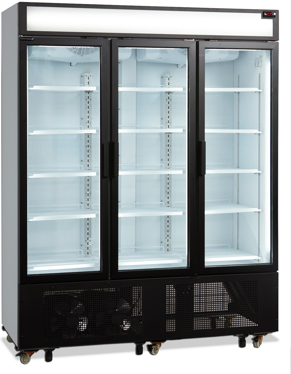 TEFCOLD Displaykühlschrank FSC1600H 1315l Weiß RAL 9016