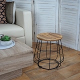 thumbnail of Kruk HWC-A80, Opbergkruk, Industrieel Ontwerp Echt Hout Ø35cm