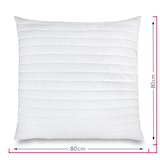 thumbnail of Bettenset 155x220 2 teilig OEKO-TEX - Bettdecke 155x220 Set mit Kissen 80x80 (Kopfkissen) - Ganzjahres Bettdecke / Steppdecke