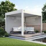 thumbnail of Weide Sonnenrollo für Weide Pergola | weiß