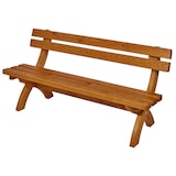 thumbnail of METRO PROFESSIONAL Bierzeltgarnitur Rainbach 3-tlg., Kiefernholz, 2 Bierbänke 180 x 62 cm, 1 Biertisch 180 x 80 cm, braun