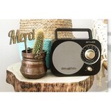 thumbnail of Muse M-055 RB - Radio Portable, FM/MW - Antenne FM pivotante - Prise AUX+clé USB 32Go