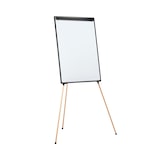 thumbnail of Bi-Office Pizarra Magnética con Caballete Trípode Essence, marco de Aluminio negro y de madera, Pizarra Euro - 70 x 100 cm, para rotafolios