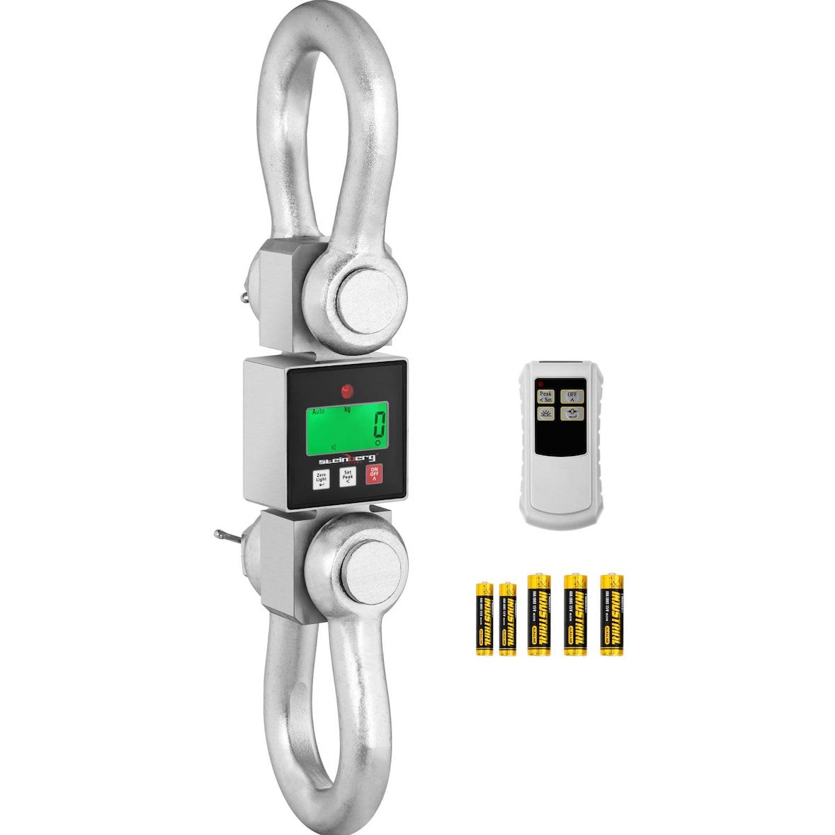 Steinberg Systems Bilancia da gru - 10.000 kg / 0,5 kg - LCD - Digitale - Telecomando
