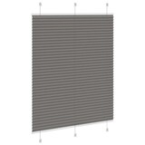 thumbnail of vidaXL Plissee Anthrazit 110x100 cm Stoffbreite 109,4 cm Polyester