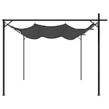 thumbnail of vidaXL Pergola met uitschuifbaar dak 295x292x230 antracietkleurig