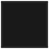 thumbnail of Mesa de centro negra con vidrio negro 40x40x50 cm