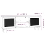 thumbnail of Helloshop26 - Multimedia-TV-Ständer TV-Regal Sideboard TV-Schrank Esszimmer Wohnzimmer Schlafzimmer 105 x 30 x 40 cm massives 02_0025662