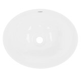 thumbnail of ECD Germany Aufsatzwaschbecken Keramik Weiß ca. 410 × 330 × 142 mm – inkl. Ablaufgarnitur