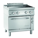 thumbnail of Fornuis | Elektrisch | EBO | 4 Kookplaten | 4x 2.3kW | Elektrische Oven | 1/1 GN | 58L | 3.6kW | 800x700x850(h)mm