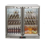 thumbnail of METRO PROFESSIONAL Frigorífico de bar GBC3002S, 90 x 53 x 86,5 cm, 198 L, plata
