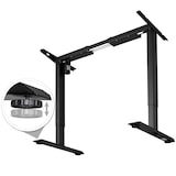 thumbnail of tectake Telaio per scrivania elettrico ad altezza regolabile e memorizzabile 85-129 x 65 x 71-121 cm - nero - 402999