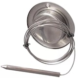 thumbnail of Giemme Spoleto - Termómetro profissional em aço inoxidável para fornos a lenha e barbecue 0-500 °C