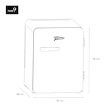 thumbnail of H.Koenig Mini-Bar Vintage 31L TOAD9, Kompakter Mini-Kühlschrank fürs Zimmer, Getränke, Vintage-Design, Temperatur 6°-15°C, 24 dB, Schwarz