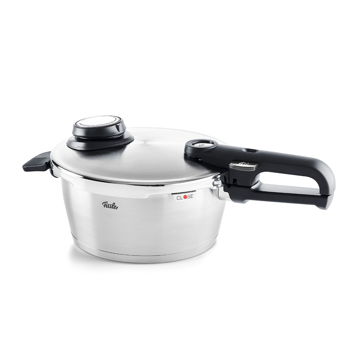Fissler - Vitavit Premium - Schnellkochtopf 3,5 l, Durchmesser 22 cm mit Dampfgareinsatz und Ständer