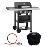 thumbnail of TAINO WABAYA 3+0 Gasgrill 3 Brenner Sear-Burner Schwarz Matt Set
