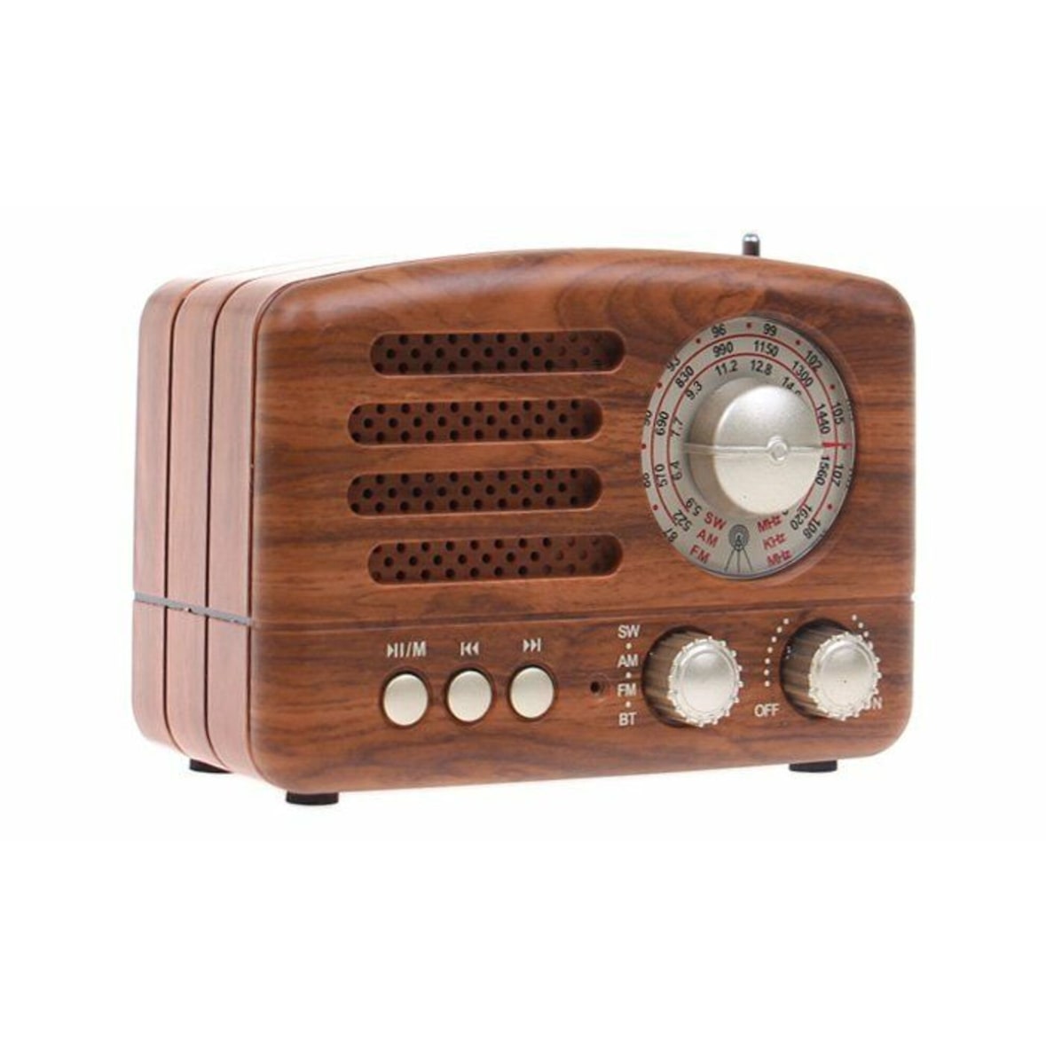 Drei Band Retro Radio AUX-IN Bluetooth USB/SD/TF