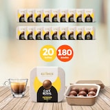 thumbnail of 180 Coffee Balls Espresso - Boules de café haut de gamme 100% compostable - Conçues pour l'utilisation de la machine à café CoffeB by Café Royal