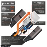 thumbnail of Primewire 8k HDMI Kabel 2.1 UHD II, 8k @ 120 Hz mit DSC, 7680 x 4320, 2k 4k Ethernet, HDR eARC VRR ALLM, kompatibel zu Blu Ray PS4 PS5 - 1 m