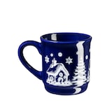 thumbnail of MÄSER Glühweinbecher mit Weihnachtsmotiv, Füllstrich innen 0,2 l, BLAU, 48er-Set