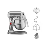 thumbnail of KitchenAid Küchenmaschine Classic 5KSM7990XESL, 6.9 L, 10 Stufen, mit 5-tlg. Zubehör, silber