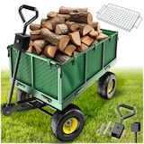 thumbnail of tectake Chariot de jardin 550 kg avec plateau - vert - 401418