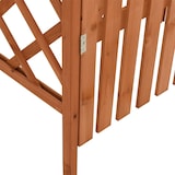 thumbnail of Pergola avec portail 116x40x204 cm Bois de sapin massif Modèle AbriVentilé 45