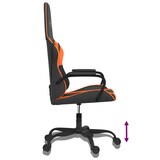 thumbnail of vidaXL Gaming-Stuhl mit Massagefunktion Schwarz und Orange Kunstleder
