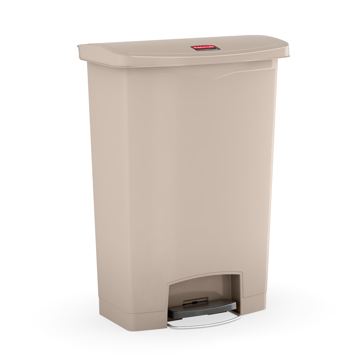 Gastronoble Rubbermaid Slim Jim Front Step Pedaleimer beige 90L