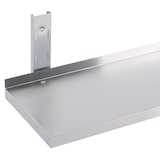 thumbnail of Cleiton® Prateleira de Parede Simples Compacta Ajustável em Aço Inoxidável 800x300x400 mm | Estante de Parede para Cozinha | Prateleira Aço Inox