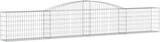 thumbnail of vidaXL Gabionen mit Hochbogen 4 Stk. 400x30x60/80 cm Verzinktes Eisen
