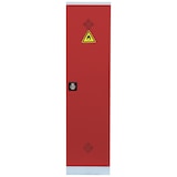 thumbnail of Umweltschrank Gefahrstoffschrank Pflanzenschutzschrank 195x50cm grau/blau 566241
