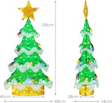 thumbnail of COSTWAY 130 cm beleuchtete Weihnachtsdekoration mit LED-Lichtern, Weihnachtsdekoration mit stern- und erdbeerförmigen Glühbirnen