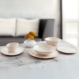 thumbnail of Bidasoa Cosmos Plato Llano Perla Cerámico 26Cm