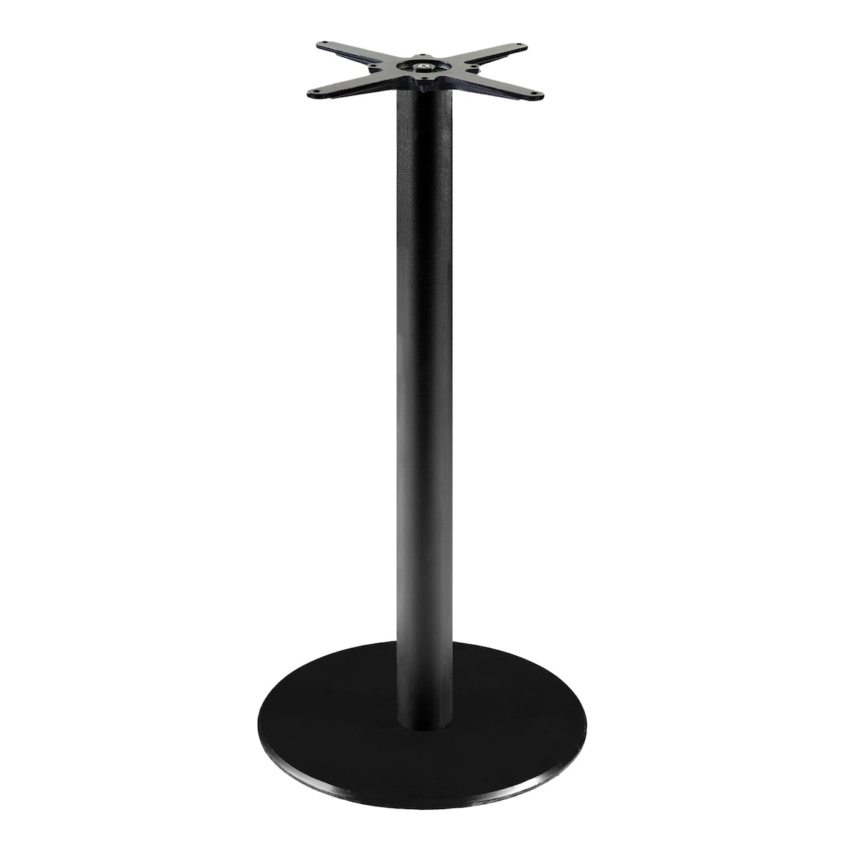 Restootab - Piétement pour mange-debout h110cm modèle Rome noir