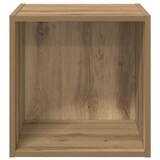 thumbnail of vidaXL Wandkast artisanaal eikenkleurig 37 x 37 x 37 cm Bewerkt hout