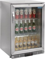 thumbnail of Polar Serie G Edelstahl Barkühlschrank mit Klapptür 138L