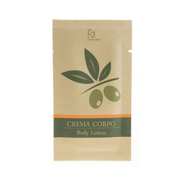Crema corpo bustina da 15ml Beauty-Oil, all'olio d'oliva, senza allergeni (250 pezzi)
