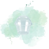 thumbnail of ECOLOMIQUE - 125 Pcs - Pot plastique PET transparent - L: 7,4 cm, H: 4,4 cm, résistant - ECO209POPET4