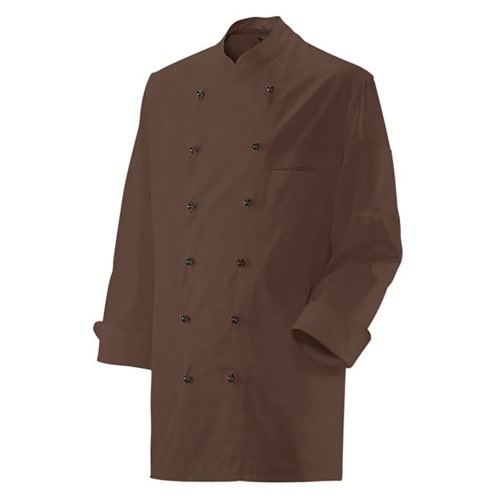 200 - Kochjacke langarm : toffee 65% Polyester 35%Baumwolle 220 g/m² XL