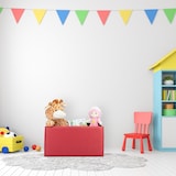 thumbnail of Relaxdays Sitzbank mit Stauraum, Leinen-Optik, gepolstert, Flur, Schlafzimmer, Truhenbank, HBT 38 x 76,5 x 38,5 cm, weiß